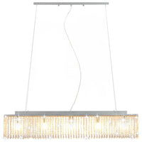 luminaire interieur suspendu moderne perles cristal 2 | jardinna