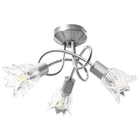 luminaire plafonnier design chrome satine 0 | jardinna