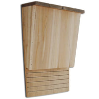 maison pou chauve souris 22 x 12 x 34 cm ensemble 2 1 | jardinna