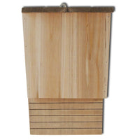 maison pou chauve souris 22 x 12 x 34 cm ensemble 2 2 | jardinna