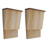 maison pou chauve souris 22 x 12 x 34 cm ensemble 2 default title | jardinna