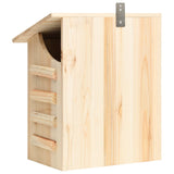 maison pou chauve souris bois sapin massif 30x20x38 cm anthracite 1 | jardinna
