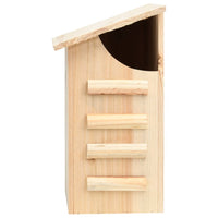 maison pou chauve souris bois sapin massif 30x20x38 cm anthracite 3 | jardinna