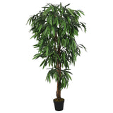 manguier artificiel tronc bois 1 180 cm | jardinna