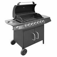 meilleur barbecue gaz 6 zone cuisson acier inoxydable 2 | jardinna