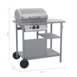 meilleur barbecue gaz tablette a 3 couches noir acier resistant 9 | jardinna