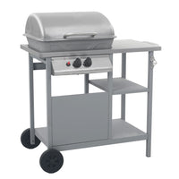 meilleur barbecue gaz tablette a 3 couches noir acier resistant argent 1 | jardinna