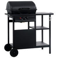 meilleur barbecue gaz tablette a 3 couches noir acier resistant noir 1 | jardinna