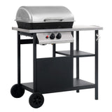 meilleur barbecue gaz tablette a 3 couches noir acier resistant noir argente 1 | jardinna