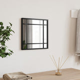 miroir minimaliste fixation murale 1 30 x 30 cm | jardinna