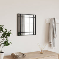 miroir minimaliste fixation murale 1 40 x 40 cm | jardinna