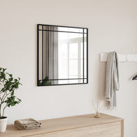 miroir minimaliste fixation murale 1 50 x 50 cm | jardinna