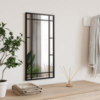 miroir minimaliste fixation murale 30 x 60 cm | jardinna