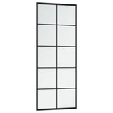 miroir mural decoratif cadre noir elegant 2 1 | jardinna