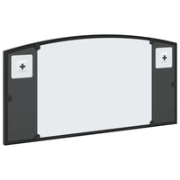 miroir mural design cadre noir elegant 3 | jardinna