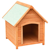 niche bois resistante toit impermeable chien 0 | jardinna