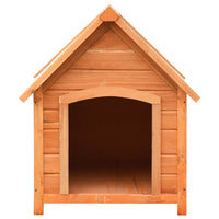 niche bois resistante toit impermeable chien 1 | jardinna