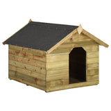 niche chien confort securite chien 105 x 123 x 90 cm | jardinna