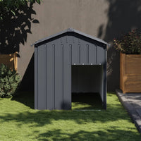 niche chien moderne acier galvanise default title | jardinna