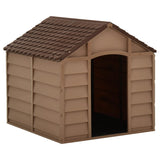 niche exterieure chien plastique 71 x 715 x 68 cm | jardinna