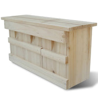nichoir moineaux 3 chambres nettoyage facile 1 | jardinna