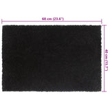 paillasson exterieur moderne noir fibre coco 2 pieces 3 | jardinna