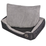 panier chien noir confortable lavable 1 | jardinna