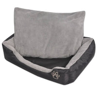 panier chien noir confortable lavable xl 1 | jardinna