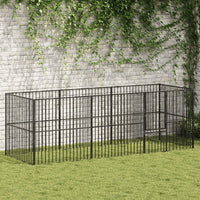 parc chiens durable securise 300 x 100 x 100 cm | jardinna