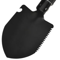 pelle pliable acier carbone noir premium 6 | jardinna