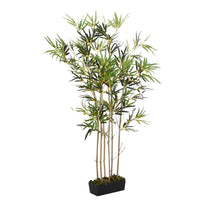 plante artificielle bambou materiaux robustes 1 30 x 14 x 120 cm | jardinna