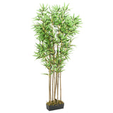 plante artificielle bambou materiaux robustes 1 30 x 14 x 180 cm | jardinna