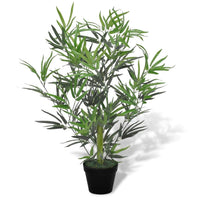 plante artificielle bambou pot stable 1 80 cm | jardinna