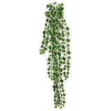 plantes artificielles suspendues feuillage realiste vert blanc 1 | jardinna