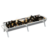 plateau charbon acier inoxydable gamme complete argente 3 | jardinna