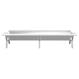 plateau charbon acier inoxydable gamme complete argente 4 | jardinna
