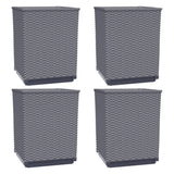 pot fleur exterieur jardiniere design contemporain set 2 | jardinna