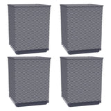 pot fleur exterieur jardiniere design contemporain set 2 | jardinna