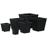 pot fleurs exterieur jacinthe deau set 3 pcs 2 | jardinna