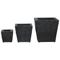 pot fleurs exterieur jacinthe deau set 3 pcs 3 | jardinna