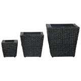 pot fleurs exterieur jacinthe deau set 3 pcs 3 | jardinna