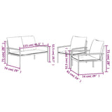 salon jardin confortable coussins rembourres moderne 3 pcs 12 | jardinna