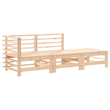 salon jardin coussins bois massif robuste confortable 3 pcs 3 | jardinna