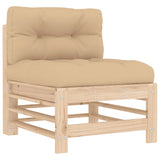 salon jardin coussins bois massif robuste confortable 3 pcs 4 | jardinna