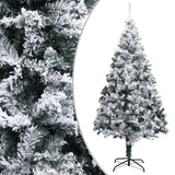 sapin noel artificiel neige floquee vert 300 cm pvc 300 x 155 cm 1 | jardinna