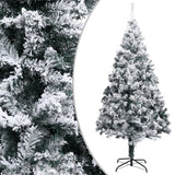 sapin noel artificiel neige floquee vert 300 cm pvc 400 x 190 cm 1 | jardinna