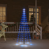 sapin noel mat drapeau 1134 led bleu 800x230 cm lumieres led droites 180 x 70 cm 1 | jardinna