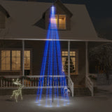 sapin noel mat drapeau 1134 led bleu 800x230 cm lumieres led droites 500 x 160 cm 1 | jardinna