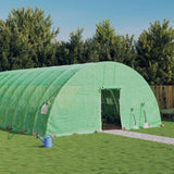 serre haute spacieuse cadre acier galvanise vert 10 x 6 x 2 | jardinna