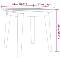 set bistro 3 pieces acacia robuste epure 6 | jardinna